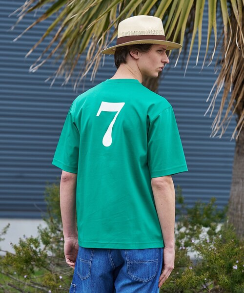 TAKEO KIKUCHI(タケオキクチ)の「【BOWLER HAT LABEL】アイスクリアコットン ピンナップガール 半袖Tシャツ(Tシャツ/カットソー・メンズ・グリーン/ホワイト/ダークグレー/ブラック・03/02/04)」の13枚目の写真