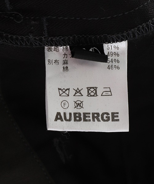AUBERGE（オーベルジュ）の「AUBERGE / オーベルジュ：COLE：AUSIC25A03[AST]（スラックス・メンズ・チャコールグレー・40）」の6枚目の写真