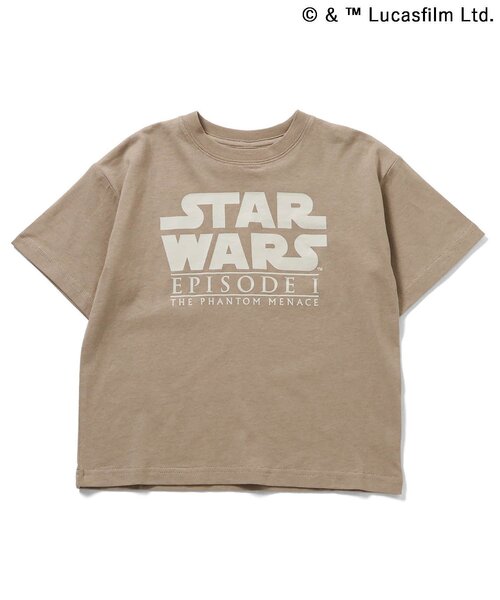 STAR WARS（スターウォーズ）の「【リンク】STAR WARS/Tシャツ(キッズサイズ)（Tシャツ/カットソー・キッズ・ベージュ/オフホワイト/ブラック/アイボリー・150/90/100/110/120/130/140）」の8枚目の写真