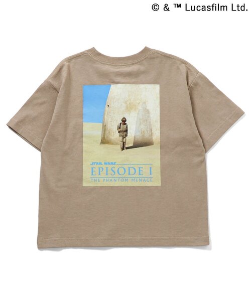 STAR WARS（スターウォーズ）の「【リンク】STAR WARS/Tシャツ(キッズサイズ)（Tシャツ/カットソー・キッズ・ベージュ/オフホワイト/ブラック/アイボリー・150/90/100/110/120/130/140）」の7枚目の写真