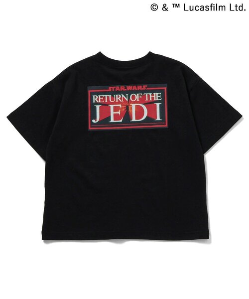 STAR WARS（スターウォーズ）の「【リンク】STAR WARS/Tシャツ(キッズサイズ)（Tシャツ/カットソー・キッズ・ベージュ/オフホワイト/ブラック/アイボリー・150/90/100/110/120/130/140）」の12枚目の写真