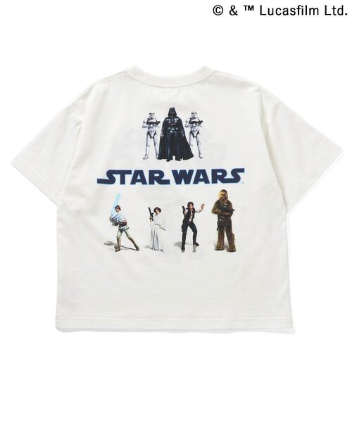 STAR WARS（スターウォーズ）の「【リンク】STAR WARS/Tシャツ(キッズサイズ)（Tシャツ/カットソー・キッズ・ベージュ/オフホワイト/ブラック/アイボリー・150/90/100/110/120/130/140）」の14枚目の写真