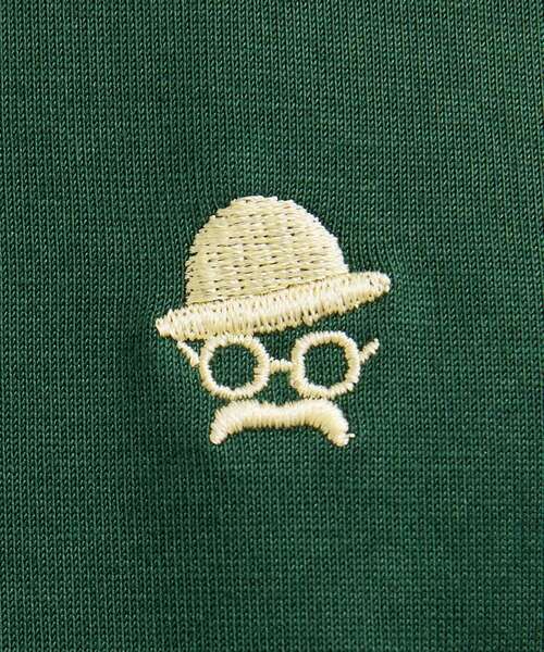 TAKEO KIKUCHI(タケオキクチ)の「【日本製】ワンポイント刺繍 半袖Tシャツ(Tシャツ/カットソー・メンズ・モスグリーン/ホワイト/ネイビー/レッド系1/ブラック・04/03/02/01)」の20枚目の写真