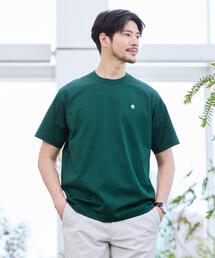 TAKEO KIKUCHI | 【日本製】ワンポイント刺繍 半袖Tシャツ(Tシャツ/カットソー)