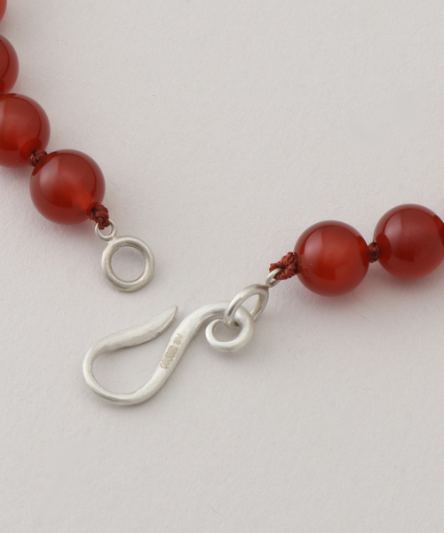 IENA LA BOUCLE(イエナラブークル)の「《追加》OCUCCI チョーカー red agate 8MM37cm OJNL-2514(ネックレス・レディース・レッド・FREE)」の2枚目の写真