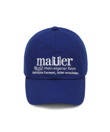 MAUER（マウアー）の「MAUER BERLIN LEISE CAP (BLUE)（キャップ）」