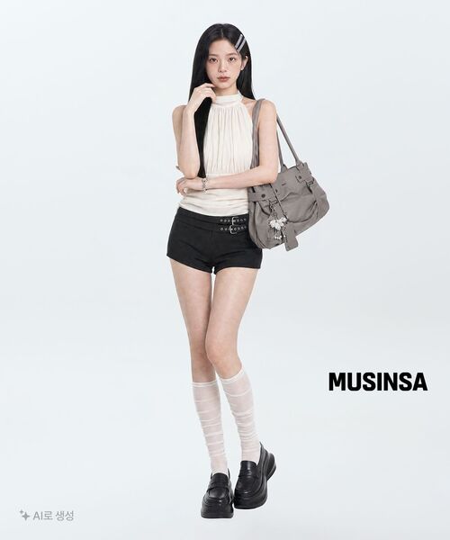 Midnight Move(ミッドナイトムーブ)の「2 belt shorts (black)(その他パンツ・レディース・その他・SMALL/MEDIUM)」の15枚目の写真
