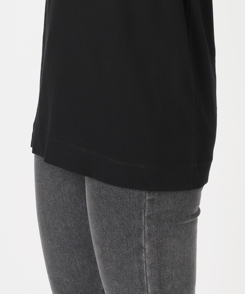JOURNAL STANDARD relume(ジャーナルスタンダード レリューム)の「シアーツイストコットンノースリーブ(Tシャツ/カットソー・レディース・サックスブルー/ブラック/ブラウン/ホワイト・FREE)」の16枚目の写真