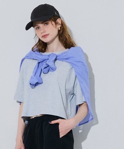 coca(coca)(コカ)の「メタルチャーム付きキャップ(キャップ・レディース・ブラック/グレー・ONE SIZE)」の13枚目の写真