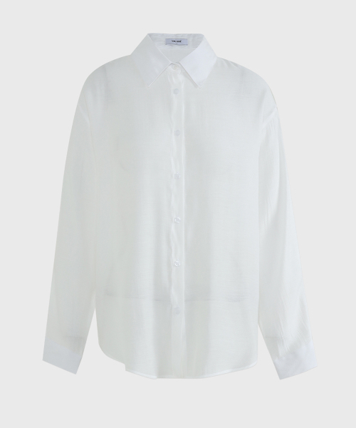 MICANE(ミケーネ)の「アイリンオーバーサイズシャツ(シャツ/ブラウス・レディース・スカイブルー/アイボリー/ミント・LARGE/SMALL/MEDIUM)」の20枚目の写真