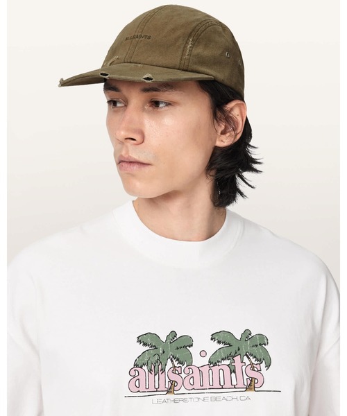 ALLSAINTS(オールセインツ)の「JESSE COTTON CAP | JESSE コットン キャップ(キャップ・メンズ・グリーン系その他・ONE SIZE)」の5枚目の写真