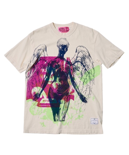 EFFECTEN(エフェクテン)の「【EFFECTEN】POISON t-shirt(Tシャツ/カットソー・メンズ・ホワイト/グレー/アイボリー・MEDIUM/LARGE/X-LARGE)」の6枚目の写真