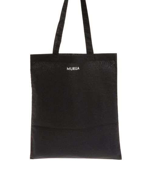 MURUA(ムルーア)の「【プラダを着た悪魔】プリントトートバッグ(トートバッグ・レディース・ホワイト/ブラック・FREE)」の16枚目の写真