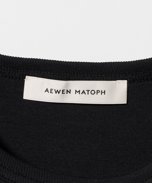 AEWEN MATOPH（イウエン マトフ）の「＜AEWEN MATOPH＞イレギュラー パネル Tシャツ（Tシャツ/カットソー・レディース・ホワイト/ブラック・FREE）」の12枚目の写真