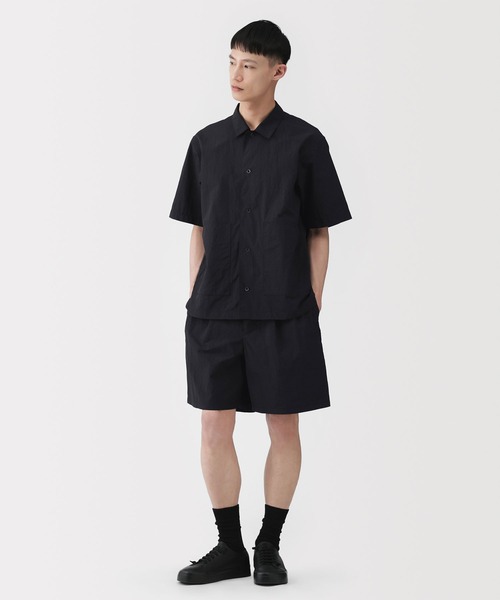 MUJI Labo(ムジラボ)の「〔MUJI Labo〕紳士 天然素材を原料に染色したショートパンツ(その他パンツ・メンズ・ベージュ/グレー/ブラック・M/L/S/XL)」の2枚目の写真