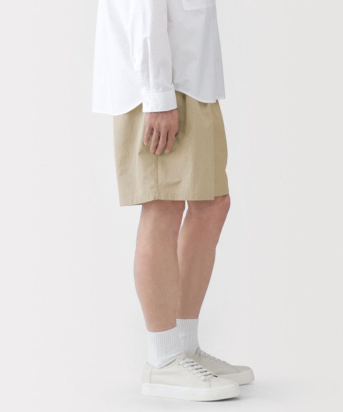 MUJI Labo(ムジラボ)の「〔MUJI Labo〕紳士 天然素材を原料に染色したショートパンツ(その他パンツ・メンズ・ベージュ/グレー/ブラック・M/L/S/XL)」の13枚目の写真