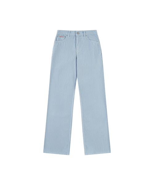 VANONE ATELIER(バノンアトリエ)の「P3307 ダイングストライプパンツ(その他パンツ・レディース・スカイブルー・LARGE/SMALL/MEDIUM)」の2枚目の写真