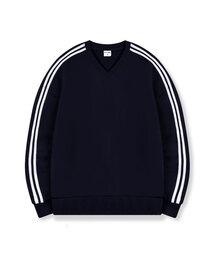 BASIC LABEL（ベーシックラベル）の「Oak Oversized fit track V-neck sweatshirt 5 Color [BLBV_2001]（スウェット）」
