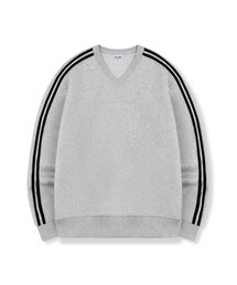 Oak Oversized fit track V-neck sweatshirt 5 Color [BLBV_2001]