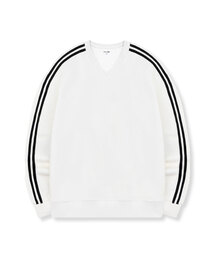 Oak Oversized fit track V-neck sweatshirt 5 Color [BLBV_2001]