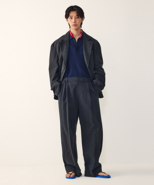 STUDIO TOMBOY（スタジオトムボーイ）の「[メンズ] マキシオーバーサイズシグネチャージャケット_ブラック_9156212184（その他アウター・メンズ・ブラック・SMALL/MEDIUM/LARGE）」の4枚目の写真