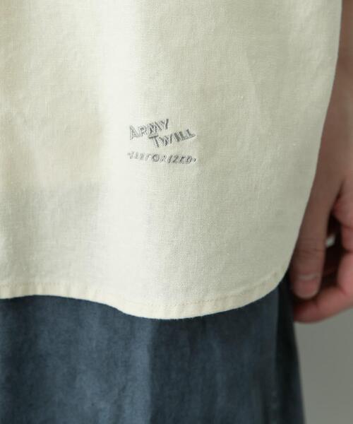 ARMY TWILL(アーミーツイル)の「ARMY TWILL COTTON LINEN UTILITYSHIRTS(シャツ/ブラウス・メンズ・ホワイト系その他・MEDIUM)」の4枚目の写真