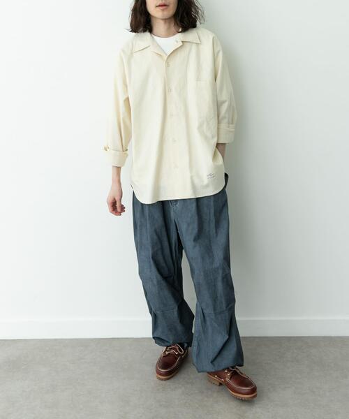 ARMY TWILL(アーミーツイル)の「ARMY TWILL COTTON LINEN UTILITYSHIRTS(シャツ/ブラウス・メンズ・ホワイト系その他・MEDIUM)」の12枚目の写真