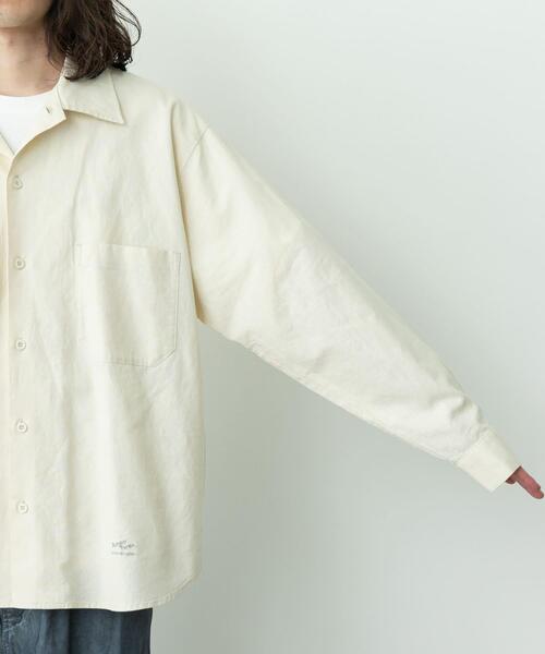 ARMY TWILL(アーミーツイル)の「ARMY TWILL COTTON LINEN UTILITYSHIRTS(シャツ/ブラウス・メンズ・ホワイト系その他・MEDIUM)」の6枚目の写真