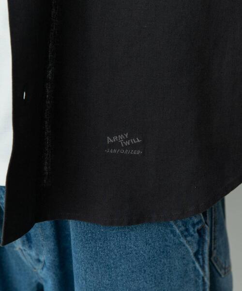 ARMY TWILL(アーミーツイル)の「ARMY TWILL COTTON LINEN UTILITYSHIRTS(シャツ/ブラウス・メンズ・ホワイト系その他/チャコールグレー・MEDIUM)」の21枚目の写真