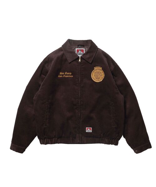 BEN DAVIS(ベンデイビス)の「【BEN DAVIS(ベンデイビス)】REMOVAL BOA COLLAR RANCH JACKET / ランチジャケット コーデュロイ 着脱ボア衿 刺繍 ワッペン アウター ユニセックス(ブルゾン・メンズ・ブラウン/ネイビー/ダークグリーン/ダークネイビー・MEDIUM/X-LARGE/LARGE)」の11枚目の写真