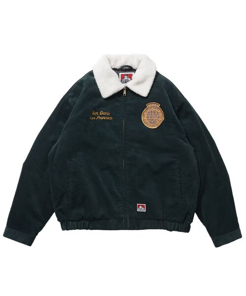 BEN DAVIS(ベンデイビス)の「【BEN DAVIS(ベンデイビス)】REMOVAL BOA COLLAR RANCH JACKET / ランチジャケット コーデュロイ 着脱ボア衿 刺繍 ワッペン アウター ユニセックス(ブルゾン・メンズ・ブラウン/ネイビー/ダークグリーン/ダークネイビー・MEDIUM/X-LARGE/LARGE)」の21枚目の写真