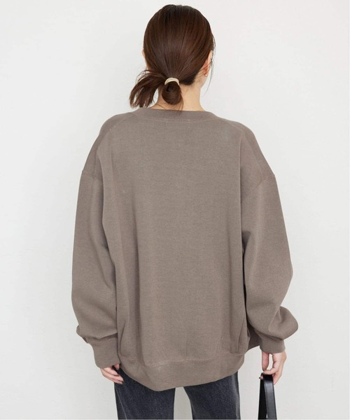SLOBE IENA(スローブイエナ)の「《WEB限定カラーあり/追加3》ダブルフェイスジャージースナップカーディガン(カーディガン/ボレロ・レディース・ブルー系その他/ベージュ系その他/カーキ/レッド/ブラック・FREE)」の15枚目の写真