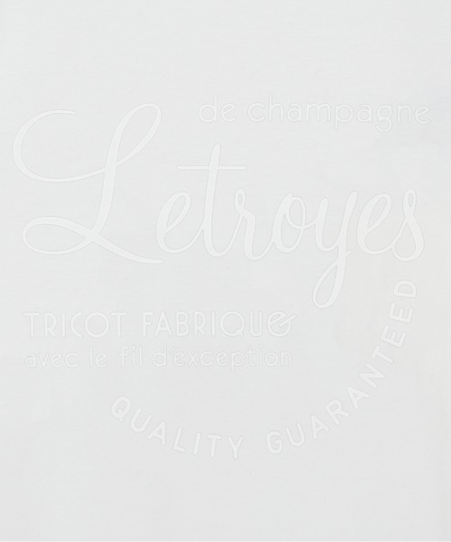 Letroyes(ルトロワ)の「<Letroyes> LOGO TEE / ロゴ TEE(Tシャツ/カットソー・レディース・ブラウン系/ホワイト/ダークブラウン/ネイビー・2/01/3)」の9枚目の写真
