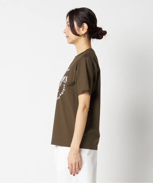 Letroyes(ルトロワ)の「<Letroyes> LOGO TEE / ロゴ TEE(Tシャツ/カットソー・レディース・ブラウン系/ホワイト/ダークブラウン/ネイビー・2/01/3)」の13枚目の写真