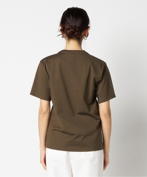Letroyes(ルトロワ)の「<Letroyes> LOGO TEE / ロゴ TEE(Tシャツ/カットソー・レディース・ブラウン系/ホワイト/ダークブラウン/ネイビー・2/01/3)」の14枚目の写真