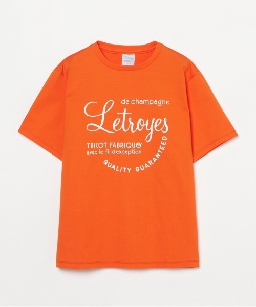 Letroyes(ルトロワ)の「<Letroyes> LOGO TEE / ロゴ TEE(Tシャツ/カットソー・レディース・ブラウン系/ホワイト/ダークブラウン/ネイビー・2/01/3)」の19枚目の写真