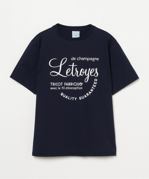 Letroyes(ルトロワ)の「<Letroyes> LOGO TEE / ロゴ TEE(Tシャツ/カットソー・レディース・ブラウン系/ホワイト/ダークブラウン/ネイビー・2/01/3)」の20枚目の写真