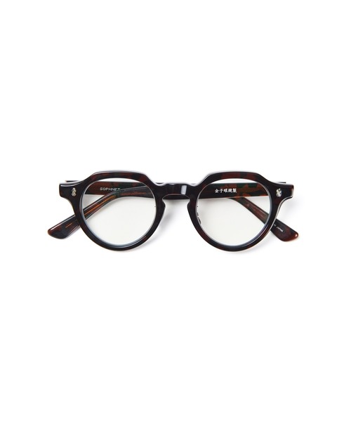 SOPHNET.（ソフネット）の「備長炭 PANTO GLASSES（サングラス・メンズ・ブラウン/ブラック・FREE）」の2枚目の写真