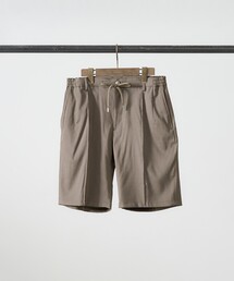 【セットアップ対応】ミラクルストレッチ ピンタックショーツ