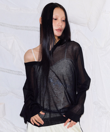 CHOKER SUMMER KNIT [BLACK]