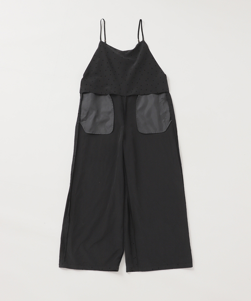 Spick & Span（スピックアンドスパン）の「《追加》フロッキードットキャミサロペット（サロペット/オーバーオール・レディース・その他4/マルチ・36/38）」の17枚目の写真
