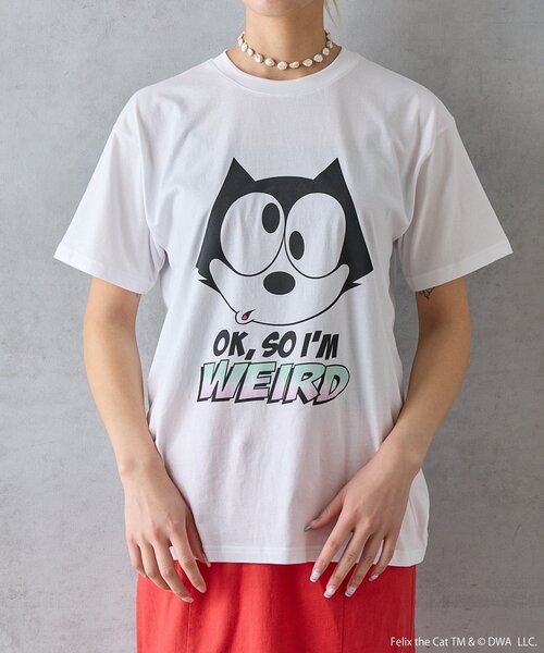 BIRTHDAY BAR(バースデイバー)の「BIRTHDAY BAR/FELIX THE CAT/Tシャツ(Tシャツ/カットソー・レディース・ホワイト・X-LARGE/MEDIUM)」の7枚目の写真