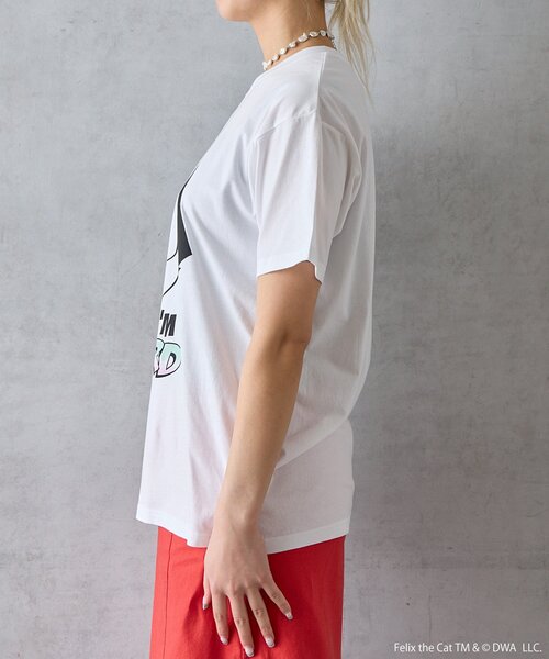 BIRTHDAY BAR(バースデイバー)の「BIRTHDAY BAR/FELIX THE CAT/Tシャツ(Tシャツ/カットソー・レディース・ホワイト・X-LARGE/MEDIUM)」の8枚目の写真