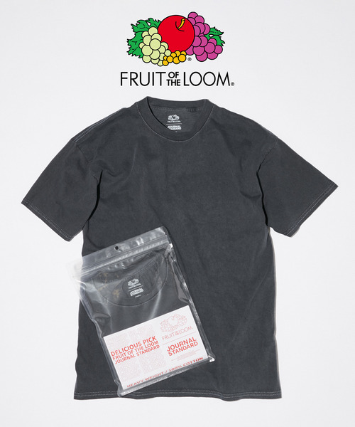 FRUIT OF THE LOOM(フルーツオブザルーム)の「FRUIT OF THE LOOM / フルーツ オブ ザ ルーム 別注 カラーパックTシャツ(Tシャツ/カットソー・メンズ・アイボリー/コバルトブルー/ピンク系その他/イエロー/ブラック系その他・LARGE/MEDIUM/SMALL)」の3枚目の写真