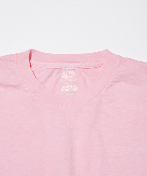 FRUIT OF THE LOOM(フルーツオブザルーム)の「FRUIT OF THE LOOM / フルーツ オブ ザ ルーム 別注 カラーパックTシャツ(Tシャツ/カットソー・メンズ・アイボリー/コバルトブルー/ピンク系その他/イエロー/ブラック系その他・LARGE/MEDIUM/SMALL)」の6枚目の写真