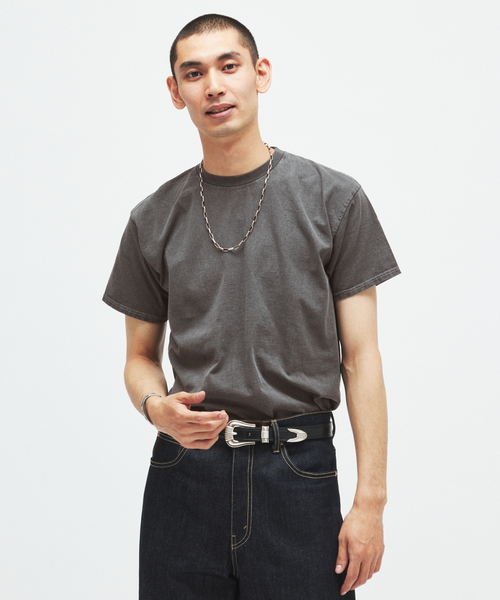 FRUIT OF THE LOOM(フルーツオブザルーム)の「FRUIT OF THE LOOM / フルーツ オブ ザ ルーム 別注 カラーパックTシャツ(Tシャツ/カットソー・メンズ・アイボリー/コバルトブルー/ピンク系その他/イエロー/ブラック系その他・LARGE/MEDIUM/SMALL)」の11枚目の写真