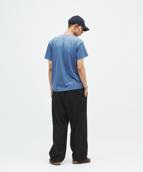 FRUIT OF THE LOOM(フルーツオブザルーム)の「FRUIT OF THE LOOM / フルーツ オブ ザ ルーム 別注 カラーパックTシャツ(Tシャツ/カットソー・メンズ・アイボリー/コバルトブルー/ピンク系その他/イエロー/ブラック系その他・LARGE/MEDIUM/SMALL)」の18枚目の写真
