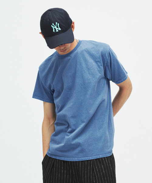 FRUIT OF THE LOOM(フルーツオブザルーム)の「FRUIT OF THE LOOM / フルーツ オブ ザ ルーム 別注 カラーパックTシャツ(Tシャツ/カットソー・メンズ・アイボリー/コバルトブルー/ピンク系その他/イエロー/ブラック系その他・LARGE/MEDIUM/SMALL)」の19枚目の写真