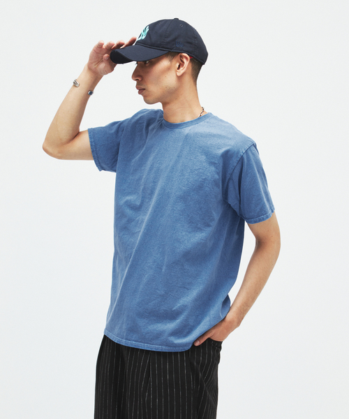 FRUIT OF THE LOOM(フルーツオブザルーム)の「FRUIT OF THE LOOM / フルーツ オブ ザ ルーム 別注 カラーパックTシャツ(Tシャツ/カットソー・メンズ・アイボリー/コバルトブルー/ピンク系その他/イエロー/ブラック系その他・LARGE/MEDIUM/SMALL)」の20枚目の写真