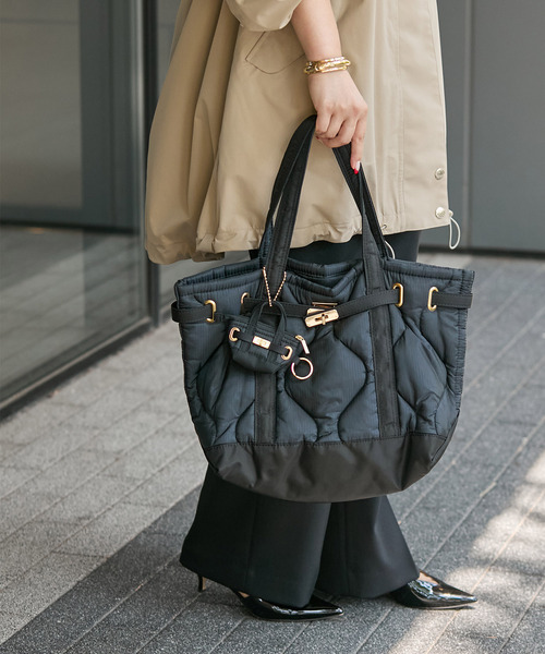 sita parantica（シータパランティカ）の「《追加》別注 SITA PARANTICA チャーム付きTOTE RP M トートバッグ（トートバッグ・レディース・ブラック・FREE）」の22枚目の写真